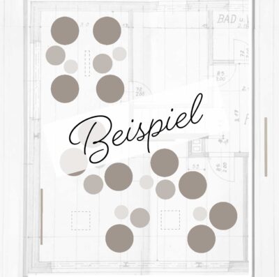 Layout für die Positionierung Ihrer Absorberplatten