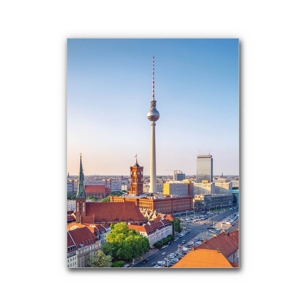 Akustikbild Alexanderplatz mit Nikolaiviertel