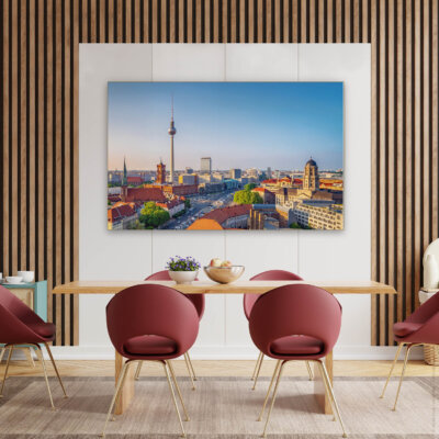 Akustikbild Alexanderplatz mit Nikolaiviertel