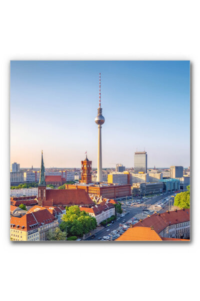 Akustikbild Alexanderplatz mit Nikolaiviertel