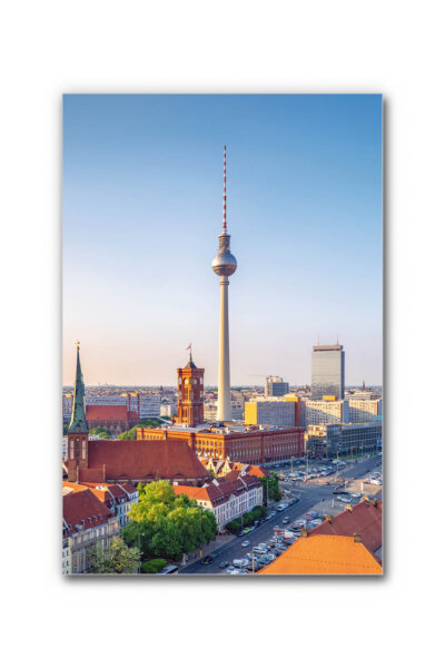 Akustikbild Alexanderplatz mit Nikolaiviertel