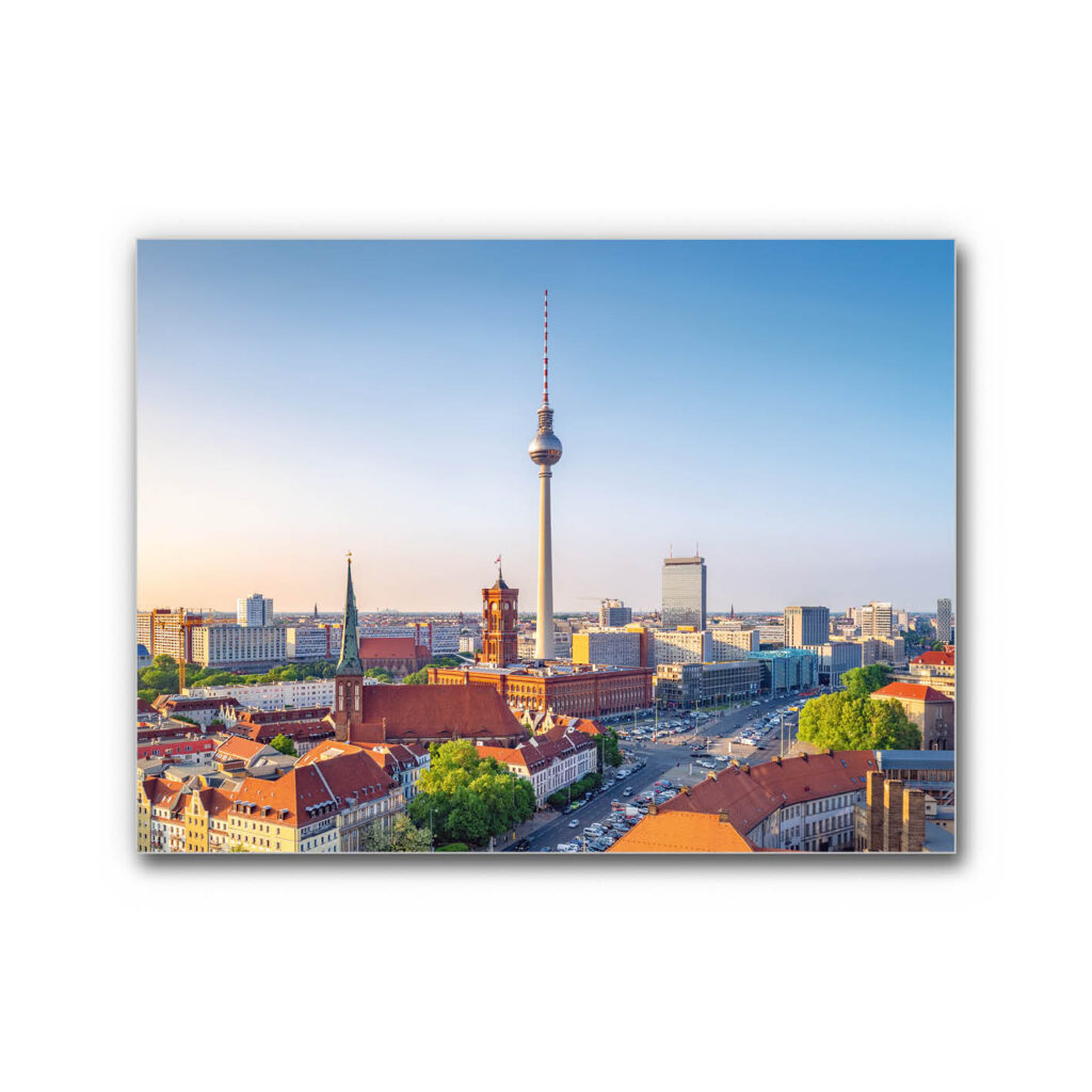 Akustikbild Alexanderplatz mit Nikolaiviertel