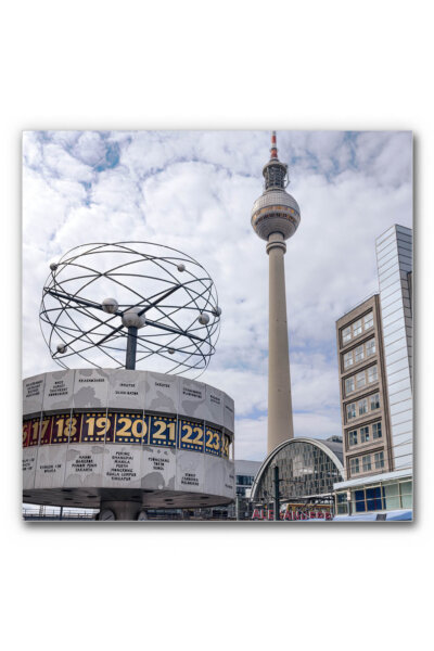 Akustikbild Weltzeituhr