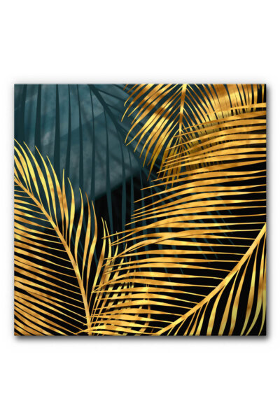 Akustikbild Golden Palm Leafs 2