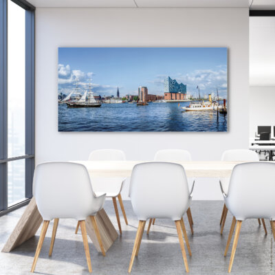 Akustikbild Hamburg Hafenbecken