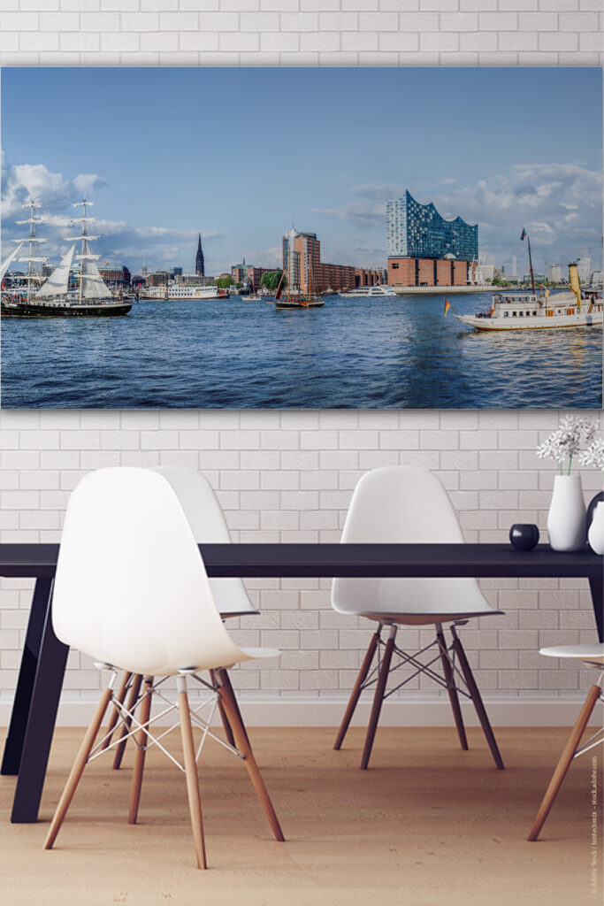 Akustikbild Hamburg Hafenbecken