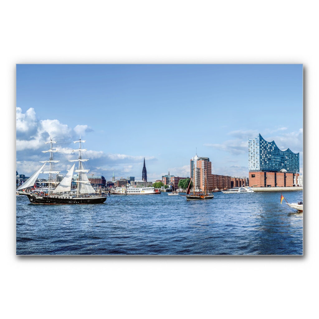 Akustikbild Hamburg Hafenbecken