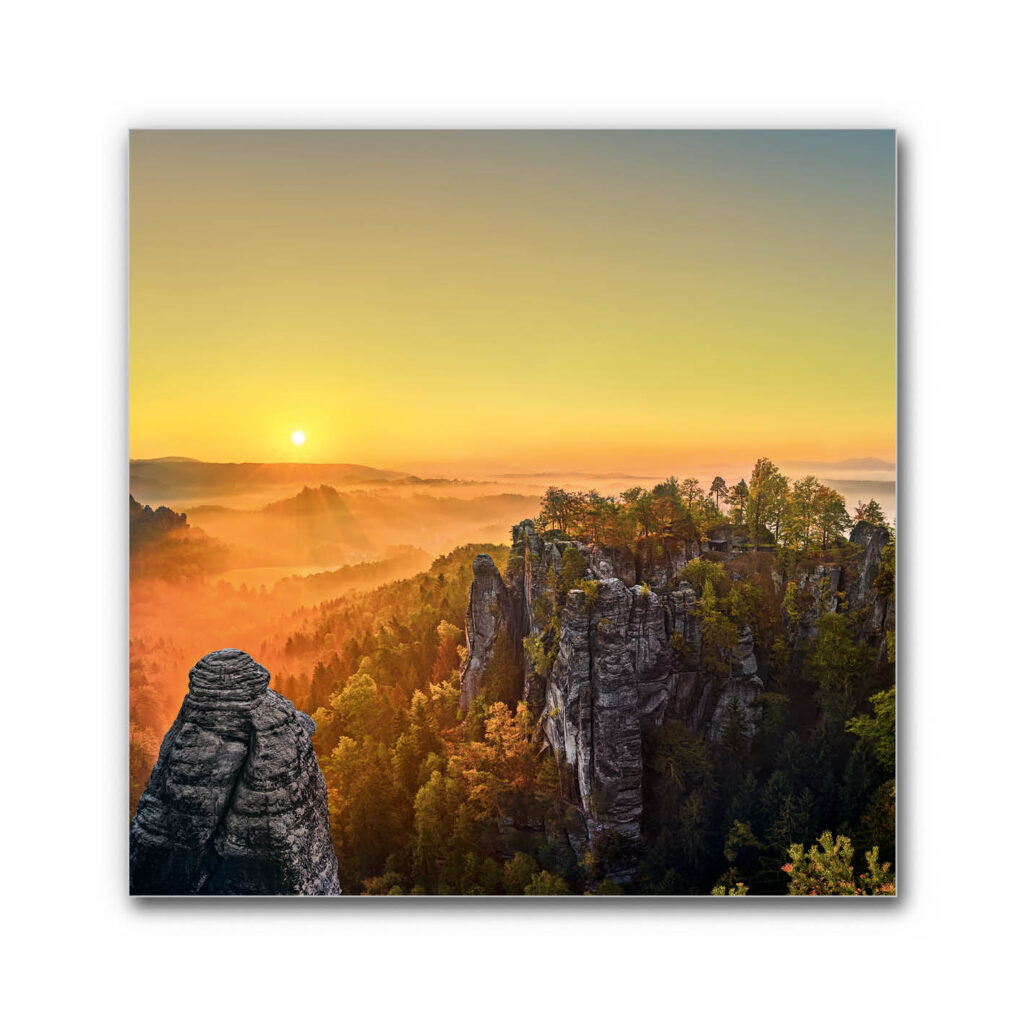 Akustikbild Bastei Elbsandsteingebirge