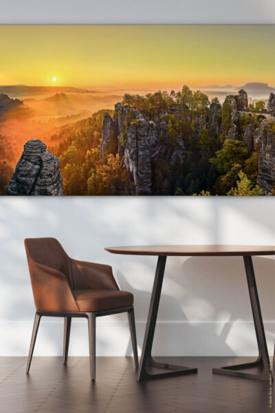 Akustikbild Bastei Elbsandsteingebirge