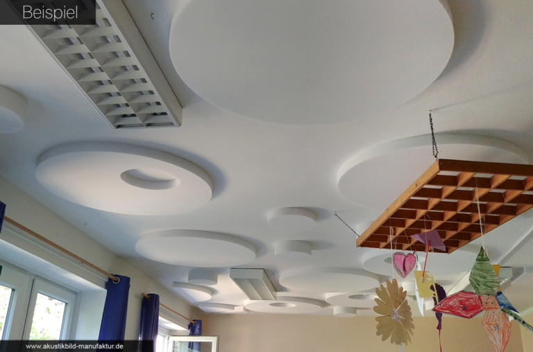 Schallschutz Kita mit Absorberplatten