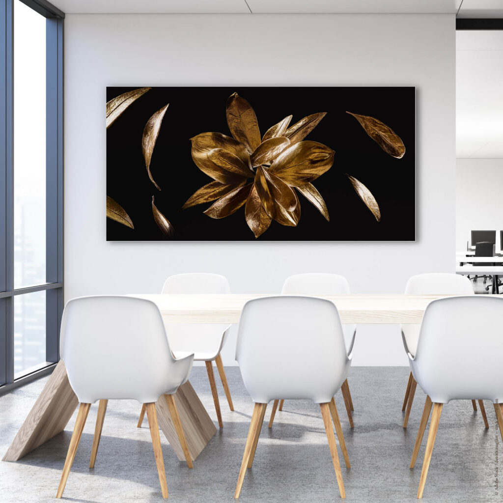 Akustikbild Golden Flower