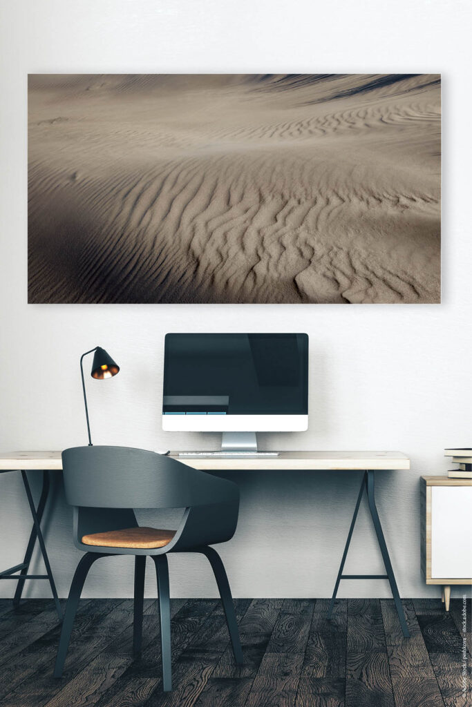 Akustikbild Meer aus Sand