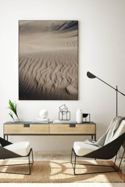 Akustikbild Meer aus Sand