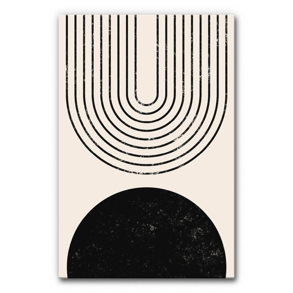 Akustikbild Circles And Lines