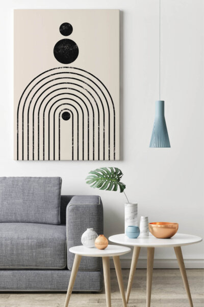 Akustikbild Circles And Lines 3