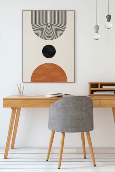 Akustikbild Circles And Lines 4