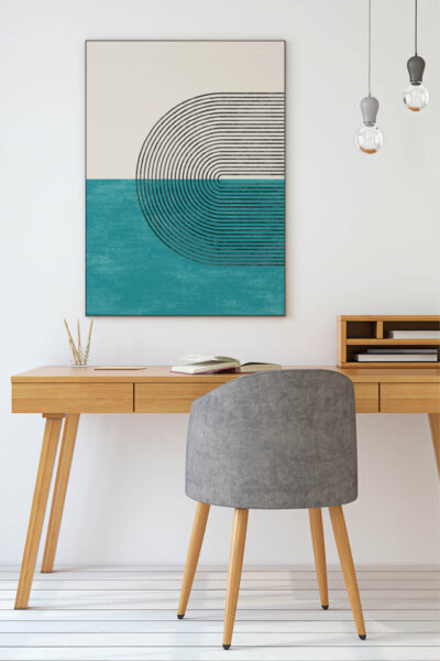 Akustikbild Circles And Lines 6