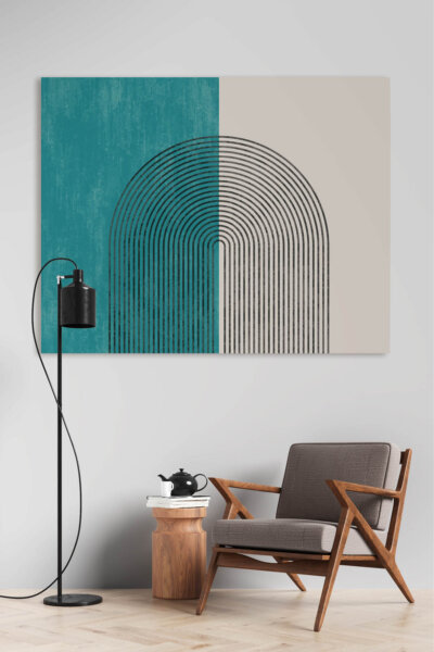 Akustikbild Circles And Lines 6