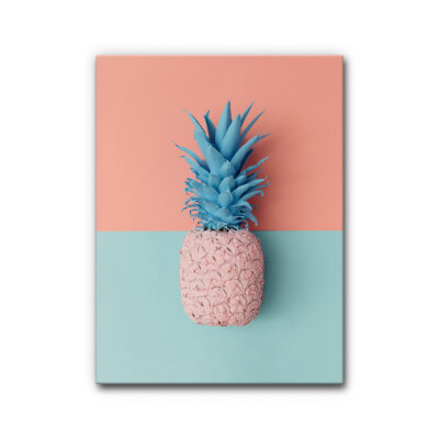 Akustikbild ♥Fruits - Ananas Lachs/Mint