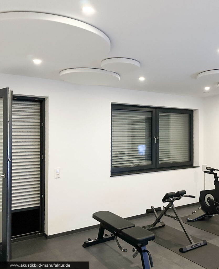 Runde Schallabsorber