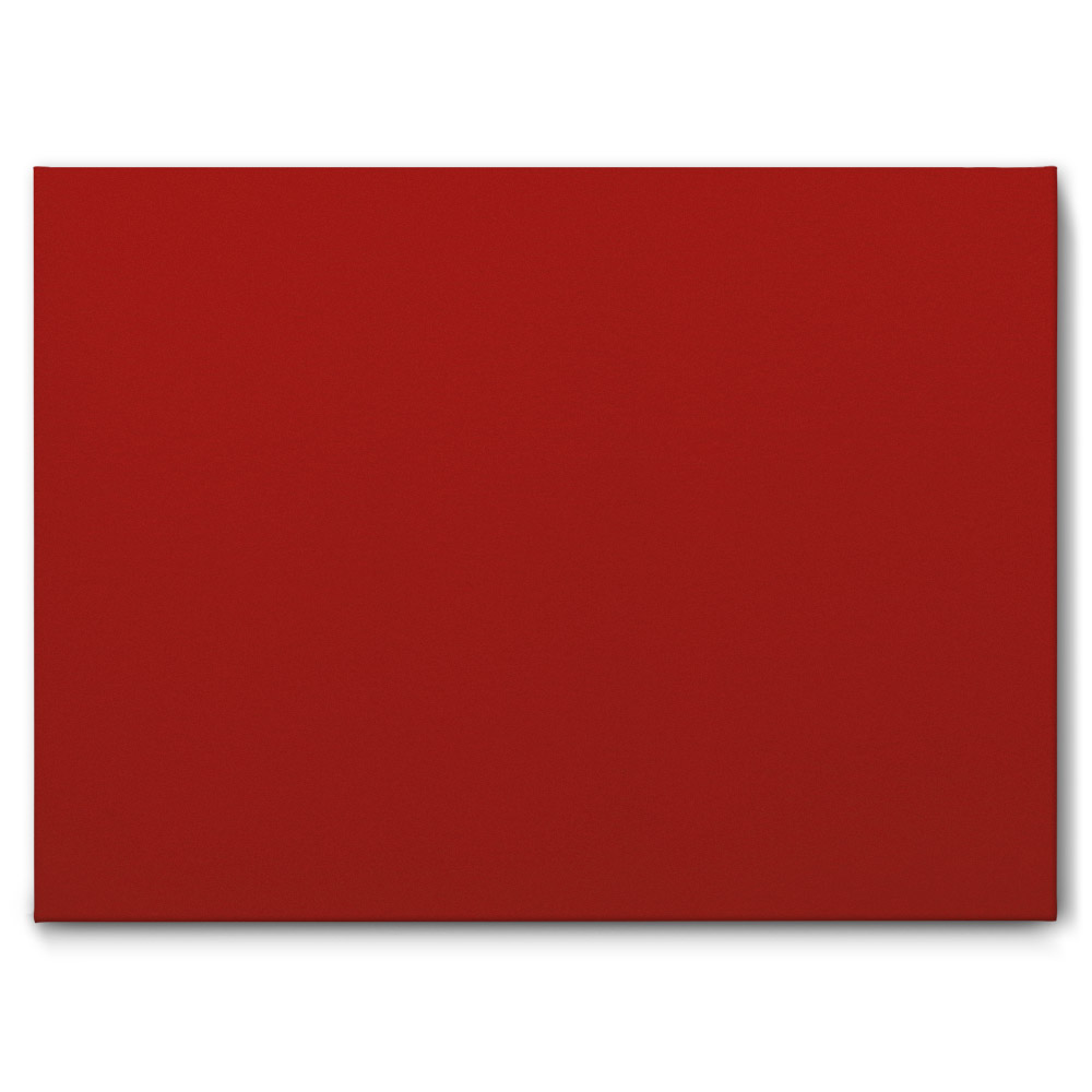 Schallschutz Akustikbild aus Filz, Farbe Warmes Rot