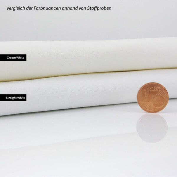 CottonLine Vergleich StraightWhite und CreamWhite