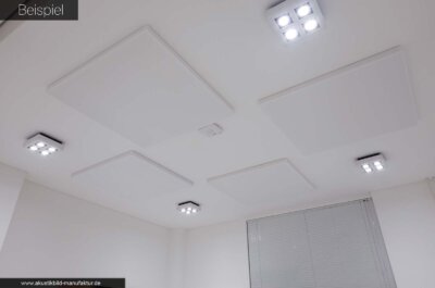 Quadratische Absorberplatten ohne Bezug