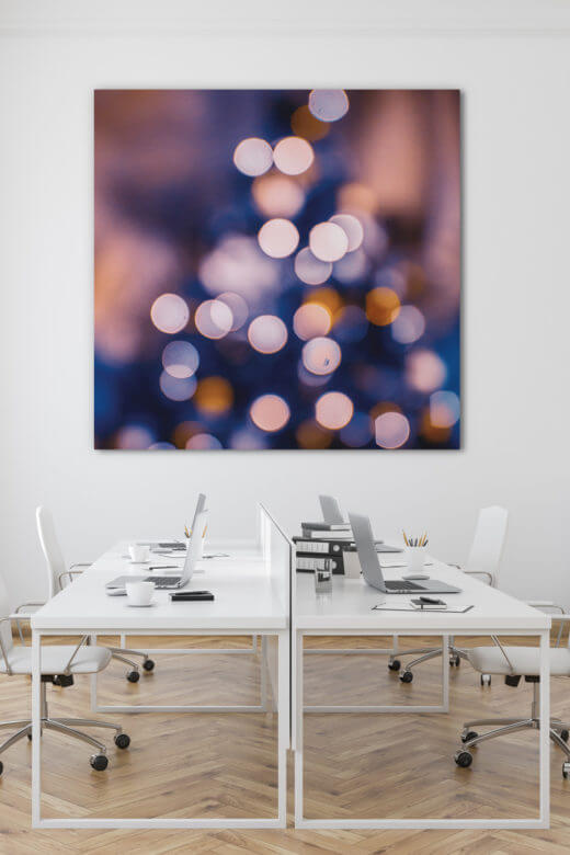 akustikbild manufaktur schallschutzbild weihnachtsdeko wanddeko lichter abstrakt leuchten 2 39