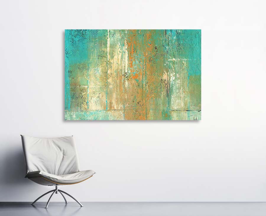 Akustikbilder mit Motiven von abstrakter Kunst