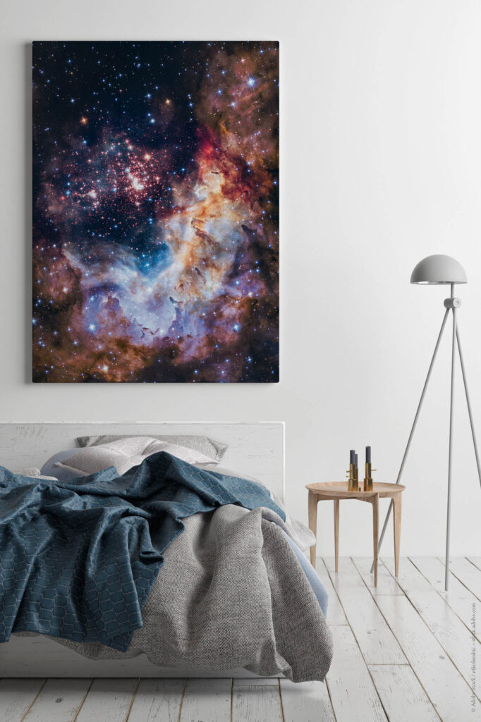 Akustikbild Weltraumnebel