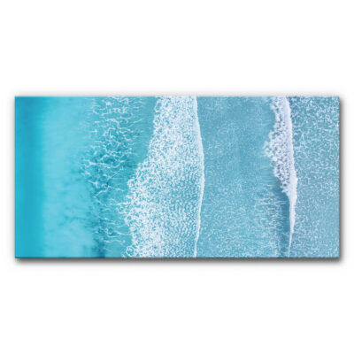 Akustikbild Wellenlauf (200x100x4 cm CanvasStyle)