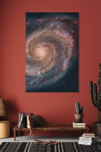 Akustikbild Spiralgalaxie