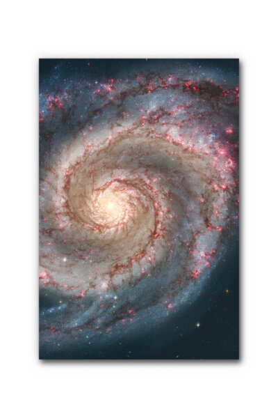 Akustikbild Spiralgalaxie