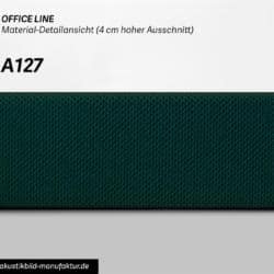 Office Line Petrol Dunkel (Nr A-127) für runde Absorber Decke, Deckensegel oder Akustikbilder