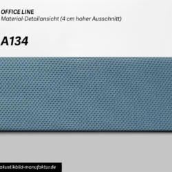 Office Line Himmelblau (Nr A-134) für runde Absorber, Deckensegel oder Akustikbilder