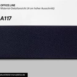 Office Line Nachtblau (Nr A-117) für runde Absorber Decke, Deckensegel oder Akustikbilder