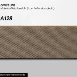 Office Line Taupe Dunkel (Nr A-128) für runde Absorber Decke, Deckensegel oder Akustikbilder