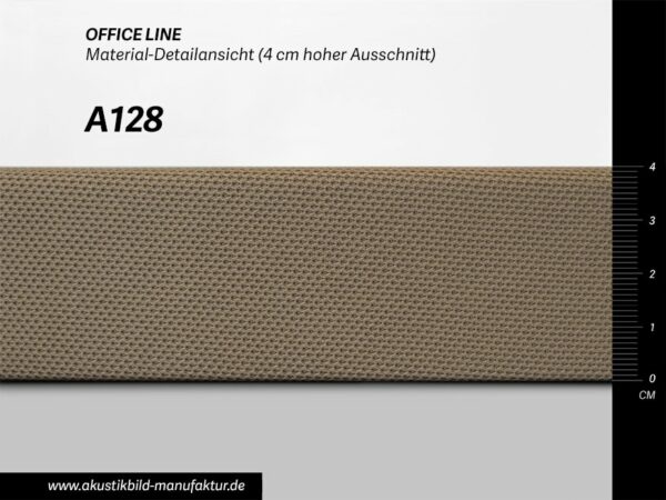 Farbwerte Akustikbilder Schallabsorber Office Line Taupe Dunkel (Nr A-128) für runde Absorber Decke, Deckensegel oder Akustikbilder