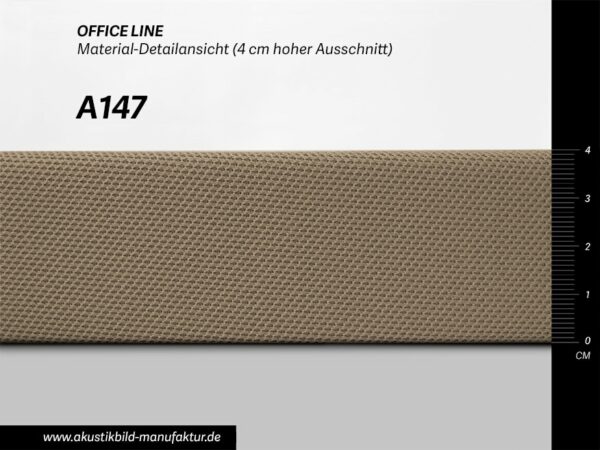 Farbwerte Akustikbilder Schallabsorber Office Line Taupe (Nr A-147) für runde Absorber Decke, Deckensegel oder Akustikbilder