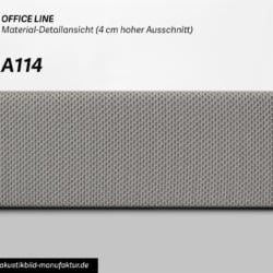 Office Line Grau (Nr A-114) für runde Absorber Decke, Deckensegel oder Akustikbilder