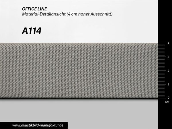 Farbwerte Akustikbilder Schallabsorber Office Line Grau (Nr A-114) für runde Absorber Decke, Deckensegel oder Akustikbilder