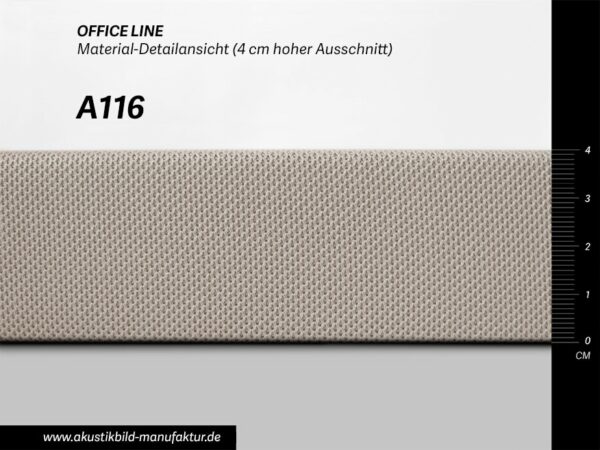 Farbwerte Akustikbilder Schallabsorber Office Line Hellgrau (Nr A-116) für runde Absorber, Deckensegel oder Akustikbilder
