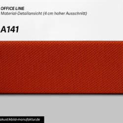 Office Line Signalrot (Nr A-141) für runde Absorber Decke, Deckensegel oder Akustikbilder