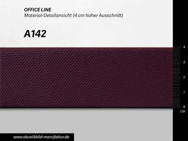 Farbwerte Akustikbilder Schallabsorber Office Line Dunkelviolett (Nr A-142)