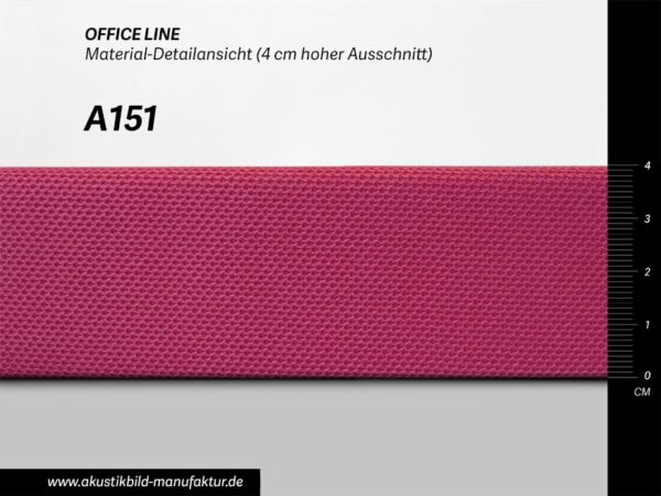 Farbwerte Akustikbilder Schallabsorber Office Line Magenta (Nr A-151)