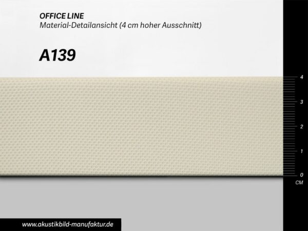 Farbwerte Akustikbilder Schallabsorber Office Line Cremeweiß (Nr A-139)