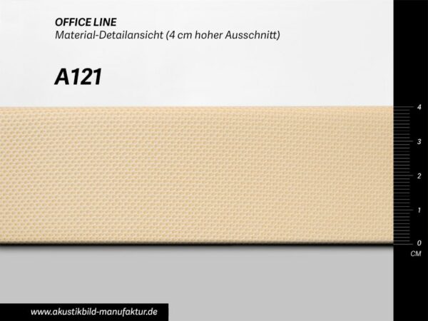 Farbwerte Akustikbilder Schallabsorber Office Line Apricot White (Nr A-121)
