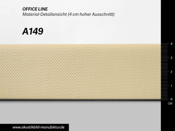 Akustikelement Office Line Champagner (Nr A-149) für runde Absorber, Deckensegel oder Akustikbilder