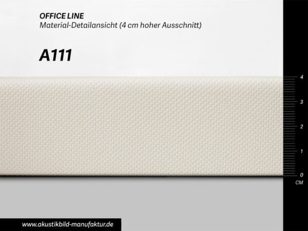 Farbwerte Akustikbilder Schallabsorber Office Line Weiß (Nr A-111)