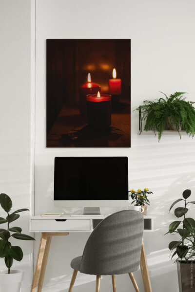 Akustikbild Kerzen 3